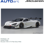 Modelauto 1:18 | Autoart 81940 | McLaren 720S GT3 Plain Body White Modelauto 1:18 | Autoart 81940 | McLaren 720S GT3 Plain Body White