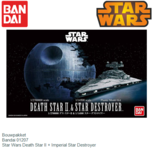 Bouwpakket | Bandai 01207 | Star Wars Death Star II + Imperial Star Destroyer Bouwpakket | Bandai 01207 | Star Wars Death Star II + Imperial Star Destroyer