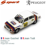 Modelauto 1:43 | Spark S5632 | Peugeot 504 1979 #403 Modelauto 1:43 | Spark S5632 | Peugeot 504 1979 #403