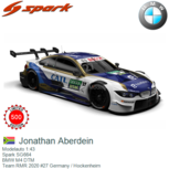Modelauto 1:43 | Spark SG664 | BMW M4 DTM | Team RMR 2020 #27 Germany / Hockenheim Modelauto 1:43 | Spark SG664 | BMW M4 DTM | Team RMR 2020 #27 Germany / Hockenheim