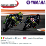 Motorfiets 1:12 | Minichamps 122194446 | Yamaha YZR-M1 2019 #46 44 Spain / Valencia / Test Motorfiets 1:12 | Minichamps 122194446 | Yamaha YZR-M1 2019 #46 44 Spain / Valencia / Test