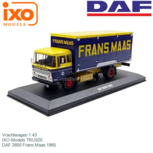 Vrachtwagen 1:43 | IXO-Models TRU020 | DAF 2600 Frans Maas 1965 Vrachtwagen 1:43 | IXO-Models TRU020 | DAF 2600 Frans Maas 1965