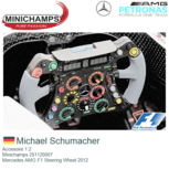 Accesoire 1:2 | Minichamps 251120007 | Mercedes AMG F1 Steering Wheel 2012 Accesoire 1:2 | Minichamps 251120007 | Mercedes AMG F1 Steering Wheel 2012