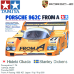 Bouwpakket 1:24 | Tamiya 24089 | Porsche 962C | From A Racing 1988 #27 Japan / Fuji / Fuji 500 Bouwpakket 1:24 | Tamiya 24089 | Porsche 962C | From A Racing 1988 #27 Japan / Fuji / Fuji 500