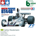 Bouwpakket 1:12 | Tamiya 12042 | Brabham BT44b | Martini Brabham Racing 1975 #8 Bouwpakket 1:12 | Tamiya 12042 | Brabham BT44b | Martini Brabham Racing 1975 #8