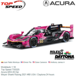 Modelauto 1:18 | Top Speed TS0325 | Acura ARX-05 Dpi | Meyer Shank Racing 2021 #60 USA / Daytona 24 hours Modelauto 1:18 | Top Speed TS0325 | Acura ARX-05 Dpi | Meyer Shank Racing 2021 #60 USA / Daytona 24 hours