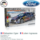 Bouwpakket 1:24 | Belkits BEL012 | Ford Fiesta RS WRC | Ford M-Sport 2017 #1 Monaco / Monte Carlo Bouwpakket 1:24 | Belkits BEL012 | Ford Fiesta RS WRC | Ford M-Sport 2017 #1 Monaco / Monte Carlo