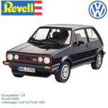 Bouwpakket 1:24 | Revell 05694 | Volkswagen Golf Gti Pirelli 1983 Bouwpakket 1:24 | Revell 05694 | Volkswagen Golf Gti Pirelli 1983
