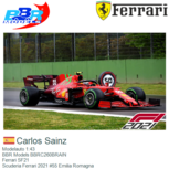 Modelauto 1:43 | BBR Models BBRC260BRAIN | Ferrari SF21 | Scuderia Ferrari 2021 #55 Emilia Romagna Modelauto 1:43 | BBR Models BBRC260BRAIN | Ferrari SF21 | Scuderia Ferrari 2021 #55 Emilia Romagna