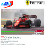 Modelauto 1:43 | BBR Models BBRC260ARAIN | Ferrari SF21 | Scuderia Ferrari 2021 #16 Emilia Romagna Modelauto 1:43 | BBR Models BBRC260ARAIN | Ferrari SF21 | Scuderia Ferrari 2021 #16 Emilia Romagna