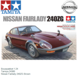 Bouwpakket 1:24 | Tamiya 24360 | Nissan Fairlady 240ZG Brown Bouwpakket 1:24 | Tamiya 24360 | Nissan Fairlady 240ZG Brown