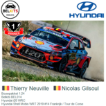 Bouwpakket 1:24 | Belkits BEL014 | Hyundai i20 WRC | Hyundai Shell Mobis WRT 2019 #14 Frankrijk / Tour de Corse Bouwpakket 1:24 | Belkits BEL014 | Hyundai i20 WRC | Hyundai Shell Mobis WRT 2019 #14 Frankrijk / Tour de Corse