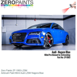 | Zero Paints ZP-1083-LZ5M | Airbrush Paint 60ml Audi LZ5M Nagora Blue | Zero Paints ZP-1083-LZ5M | Airbrush Paint 60ml Audi LZ5M Nagora Blue