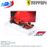 Modelauto 1:18 | BBR Models BBR201805 | Ferrari SF1000 | Scuderia Ferrari 2020 #16 Austria / Red Bull Ring / Austrian Grand Pri Modelauto 1:18 | BBR Models BBR201805 | Ferrari SF1000 | Scuderia Ferrari 2020 #16 Austria / Red Bull Ring / Austrian Grand Pri