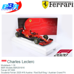 Modelauto 1:18 | BBR Models BBR201816 | Ferrari SF1000 | Scuderia Ferrari 2020 #16 Austria / Red Bull Ring / Austrian Grand Pri Modelauto 1:18 | BBR Models BBR201816 | Ferrari SF1000 | Scuderia Ferrari 2020 #16 Austria / Red Bull Ring / Austrian Grand Pri