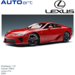 Modelauto 1:18 | Autoart 78853 | Lexus LFA | 2009 Modelauto 1:18 | Autoart 78853 | Lexus LFA | 2009