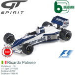 Modelauto 1:18 | GT Spirit GP102B | Brabham BT52 | Brabham 1983 #6 Modelauto 1:18 | GT Spirit GP102B | Brabham BT52 | Brabham 1983 #6