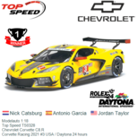Modelauto 1:18 | Top Speed TS0328 | Chevrolet Corvette C8.R | Corvette Racing 2021 #3 USA / Daytona 24 hours Modelauto 1:18 | Top Speed TS0328 | Chevrolet Corvette C8.R | Corvette Racing 2021 #3 USA / Daytona 24 hours