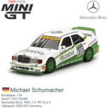 Modelauto 1:64 | MiniGT MGT00366 | Mercedes Benz 190E 2.5-16V Evo II | Zakspeed 1992 #20 Germany Modelauto 1:64 | MiniGT MGT00366 | Mercedes Benz 190E 2.5-16V Evo II | Zakspeed 1992 #20 Germany