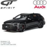 Modelauto 1:18 | GT Spirit GT868 | Audi RS 6 Abt Zwart 2020 Modelauto 1:18 | GT Spirit GT868 | Audi RS 6 Abt Zwart 2020