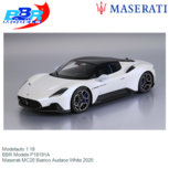 Modelauto 1:18 | BBR Models P18191A | Maserati MC20 Bianco Audace White 2020 Modelauto 1:18 | BBR Models P18191A | Maserati MC20 Bianco Audace White 2020