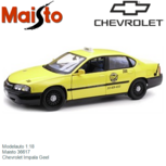 Modelauto 1:18 | Maisto 36617 | Chevrolet Impala Geel Modelauto 1:18 | Maisto 36617 | Chevrolet Impala Geel