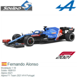Modelauto 1:18 | Solido 1808101 | Alpine A521 | Alpine F1 Team 2021 #14 Portugal Modelauto 1:18 | Solido 1808101 | Alpine A521 | Alpine F1 Team 2021 #14 Portugal