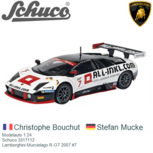 Modelauto 1:24 | Schuco 3317112 | Lamborghini Murcielago R-GT 2007 #7 Modelauto 1:24 | Schuco 3317112 | Lamborghini Murcielago R-GT 2007 #7