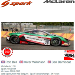 Modelauto 1:18 | Spark 18SB034 | McLaren 720S GR3 | Jota Sport 2021 #38 Belgium / Spa-Francorchamps / 24 Hours Modelauto 1:18 | Spark 18SB034 | McLaren 720S GR3 | Jota Sport 2021 #38 Belgium / Spa-Francorchamps / 24 Hours
