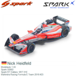 Modelauto 1:43 | Spark S5902 | Spark RT Dallara SRT 01E | Mahindra Racing Formula E Team 2016 #23 Modelauto 1:43 | Spark S5902 | Spark RT Dallara SRT 01E | Mahindra Racing Formula E Team 2016 #23