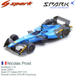 Modelauto 1:43 | Spark S5921 | Spark RT Dallara SRT 01E | Renault e.Dams 2016 #8 Hong Kong Modelauto 1:43 | Spark S5921 | Spark RT Dallara SRT 01E | Renault e.Dams 2016 #8 Hong Kong