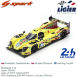 Modelauto 1:18 | Spark 18S442 | Ligier JS P217 Gibson LMP2 | ARC Bratislava 2019 #49 France / Le Mans 24 Hours Modelauto 1:18 | Spark 18S442 | Ligier JS P217 Gibson LMP2 | ARC Bratislava 2019 #49 France / Le Mans 24 Hours