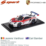 Modelauto 1:18 | Spark WAP0210130N0FW | Porsche 911 GT3 RSR | Porsche GT 2020 #912 USA / Sebring / 12 Hours Modelauto 1:18 | Spark WAP0210130N0FW | Porsche 911 GT3 RSR | Porsche GT 2020 #912 USA / Sebring / 12 Hours