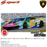 Modelauto 1:43 | Spark US134 | Lamborghini Huracán GT3 EVO | GEAR Racing 2020 USA / Daytona 24 hours Modelauto 1:43 | Spark US134 | Lamborghini Huracán GT3 EVO | GEAR Racing 2020 USA / Daytona 24 hours