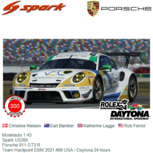 Modelauto 1:43 | Spark US285 | Porsche 911 GT3 R | Team Hardpoint EBM 2021 #88 USA / Daytona 24 hours Modelauto 1:43 | Spark US285 | Porsche 911 GT3 R | Team Hardpoint EBM 2021 #88 USA / Daytona 24 hours