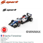 Modelauto 1:43 | Spark MV06 | Dallari F3 | Carlin Motorsport 2017 #5 China / Macau / Macau Grand Prix Modelauto 1:43 | Spark MV06 | Dallari F3 | Carlin Motorsport 2017 #5 China / Macau / Macau Grand Prix