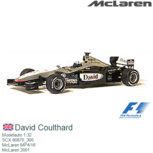 Modelauto 1:32 | SCX 60870_300 | McLaren MP4/16 | McLaren 2001 Modelauto 1:32 | SCX 60870_300 | McLaren MP4/16 | McLaren 2001