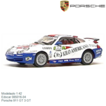 Modelauto 1:42 | Edocar 085016-04 | Porsche 911 GT 3 GT Modelauto 1:42 | Edocar 085016-04 | Porsche 911 GT 3 GT