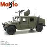 Militair 1:18 | Maisto 35874 | Humvee Sd.Kfz Groen 1999 Militair 1:18 | Maisto 35874 | Humvee Sd.Kfz Groen 1999
