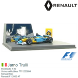 Modelauto 1:43 | UniversalHobbies 7711223994 | Renault R23 | Renault F1 2003 #7 Modelauto 1:43 | UniversalHobbies 7711223994 | Renault R23 | Renault F1 2003 #7