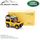 Modelauto 1:18 | Almost Real ALM810213 | Land Rover 90 Yellow 1985 Borneo Modelauto 1:18 | Almost Real ALM810213 | Land Rover 90 Yellow 1985 Borneo