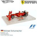 Modelauto 1:18 | Hotwheels B6221 | Ferrari F2004 2004 Spanje Modelauto 1:18 | Hotwheels B6221 | Ferrari F2004 2004 Spanje