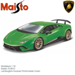 Modelauto 1:18 | Maisto 31391G | Lamborghini Huracan Performante Green Modelauto 1:18 | Maisto 31391G | Lamborghini Huracan Performante Green