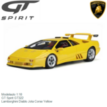 Modelauto 1:18 | GT Spirit GT322 | Lamborghini Diablo Jota Corse Yellow Modelauto 1:18 | GT Spirit GT322 | Lamborghini Diablo Jota Corse Yellow