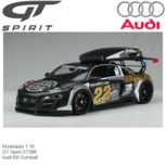Modelauto 1:18 | GT Spirit GT386 | Audi R8 Gumball Modelauto 1:18 | GT Spirit GT386 | Audi R8 Gumball