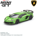 Modelauto 1:64 | MiniGT MGT00391 | Lamborghini Aventador SVJ Verde Mantis 2021 Modelauto 1:64 | MiniGT MGT00391 | Lamborghini Aventador SVJ Verde Mantis 2021