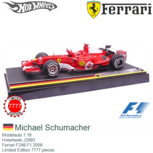 Modelauto 1:18 | Hotwheels J2993 | Ferrari F248 F1 2006 Modelauto 1:18 | Hotwheels J2993 | Ferrari F248 F1 2006