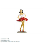 Accesoire 1:18 | Motorhead 158Z | Figuren met zwart haar Wit / Rood Accesoire 1:18 | Motorhead 158Z | Figuren met zwart haar Wit / Rood