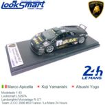 Modelauto 1:43 | Looksmart LS297A | Lamborghini Murcielago R GT | Team JLOC 2006 #53 France / Le Mans 24 Hours Modelauto 1:43 | Looksmart LS297A | Lamborghini Murcielago R GT | Team JLOC 2006 #53 France / Le Mans 24 Hours