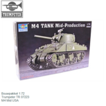 Bouwpakket 1:72 | Trumpeter TR 07223 | M4 Mid USA Bouwpakket 1:72 | Trumpeter TR 07223 | M4 Mid USA